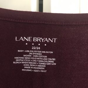 Lane Bryant plus size top